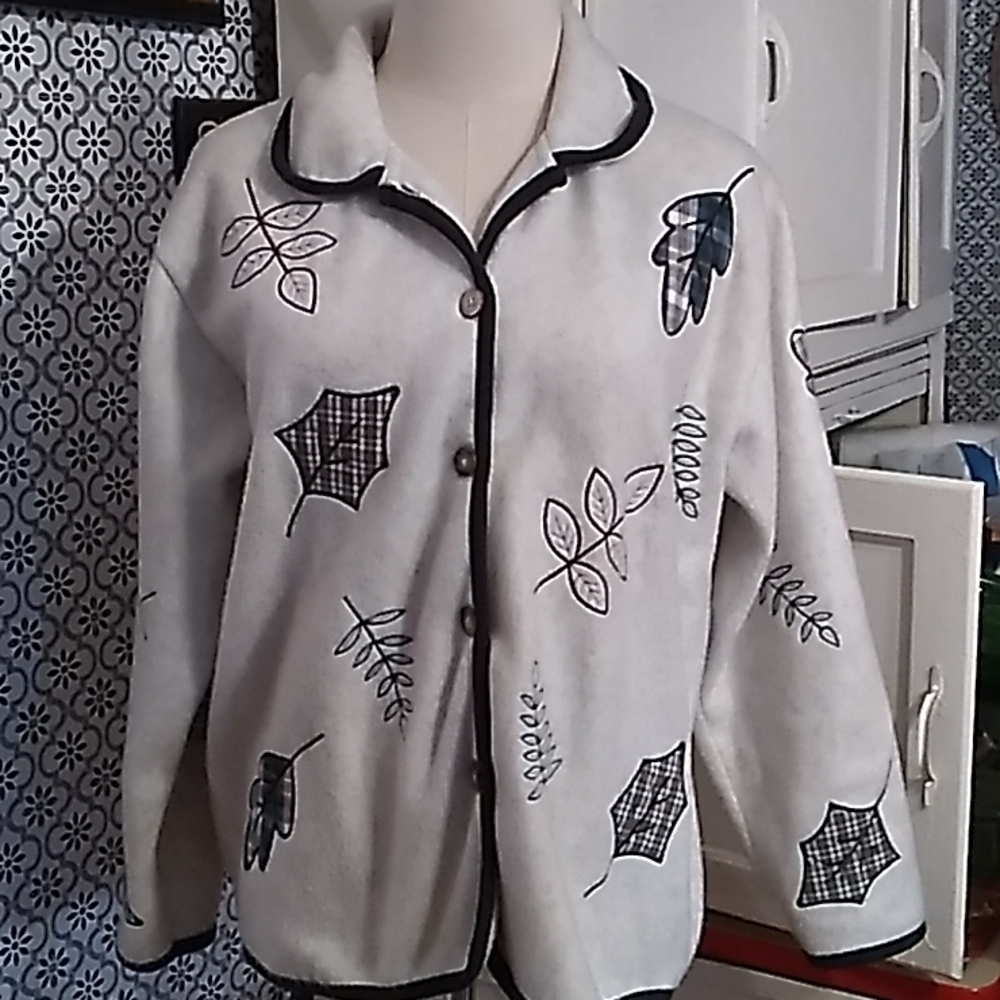 Bold Spirit Petite fall leaf Cardigan 🍂 jacket